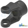 A & I Products Round Bore Implement Yoke (w/ Keyway & Set Screw) 4" x2" x6" A-800-3528